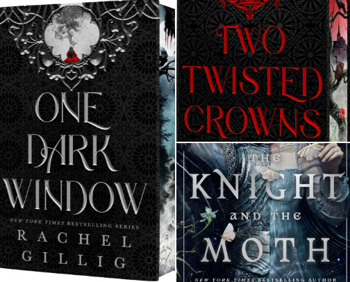 A Romantasy Reading List for the ones who’d follow the monster into the woods, just to hear the ending cover photo collage