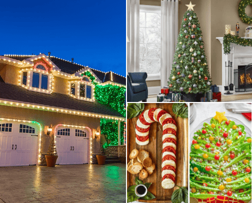 Deck the Halls cover photo collage