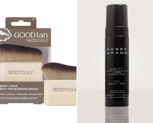 AFFORDABLE SELF TANNING MUST HAVES ☀️ cover photo collage