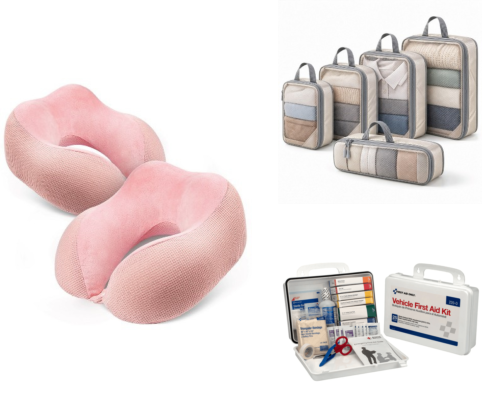 Travel essentials for a smoother, easier, and stress-free adventure! ✈️🧳♡ cover photo collage