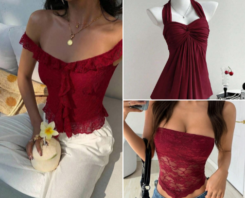 The Tops You Might Be Looking For cover photo collage