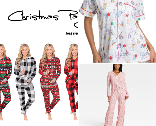 Christmas PJs cover photo collage