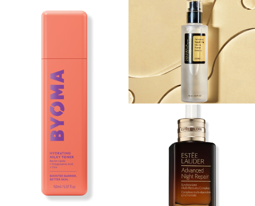 Hydration+Skin Texture *HOLY GRAILS* cover photo collage