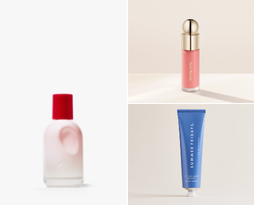 Model-Off-Duty Clean Girl Essentials” cover photo collage