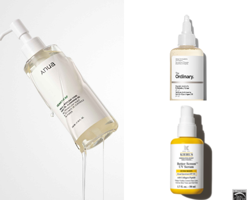 Elegant Skin: Skincare cover photo collage