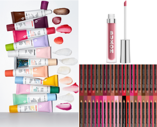 Lip products 🫦 cover photo collage
