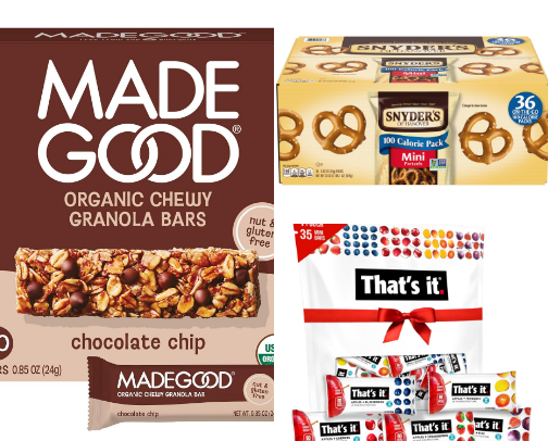 No nuts, all yum: the best nut-free snacks cover photo collage