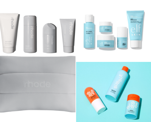 skin care cover photo collage