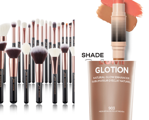 Hiding away the tiredness of mom of 2 under 4 cover photo collage