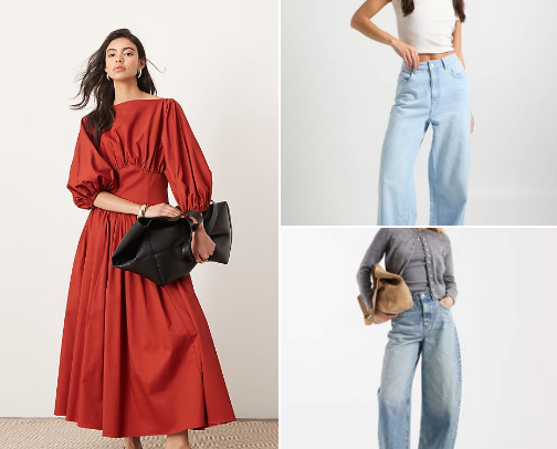 Clothing stores cover photo collage