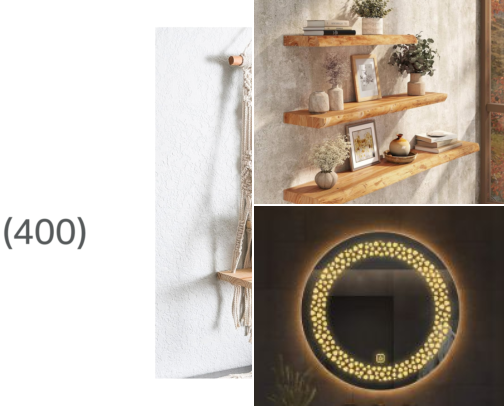 Aesthetic home decor finds cover photo collage