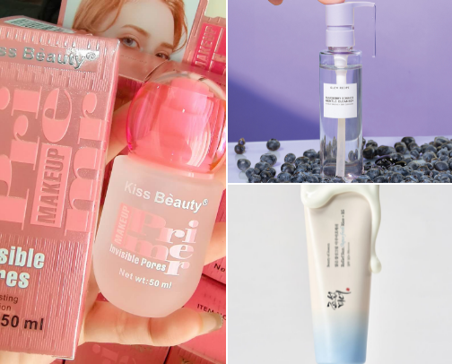 NEW Kiss Beauty Primer cover photo collage