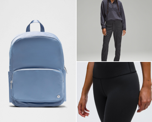 Back to School- Lululemon products! cover photo collage