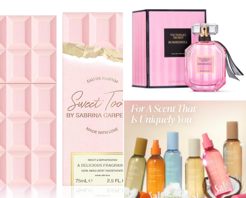 Affordable Fragrances🌸✨ cover photo collage