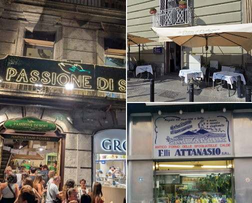 I Tesori di Napoli: The ultimate food spots 🍕🍝 cover photo collage