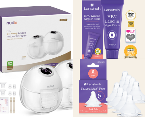 First time mum and former Midwife- Breastfeeding & Pumping must haves! cover photo collage