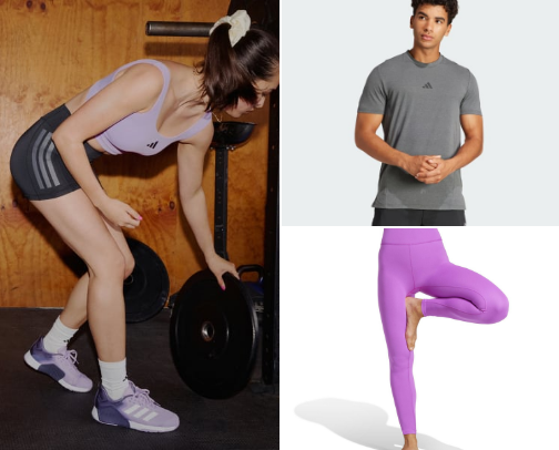Power Moves Only: Fitness Outfits That Work as Hard as You Do. cover photo collage