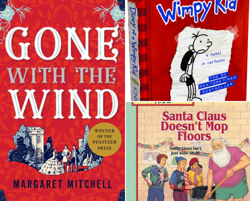 My favorite book recs cover photo collage