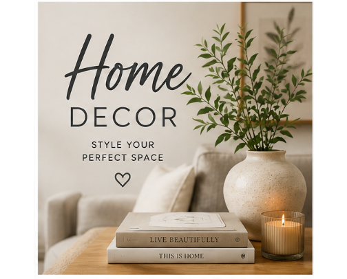 🏡 Home Decor cover photo collage