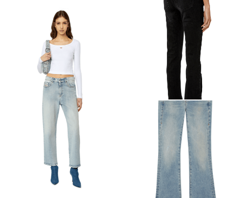 jeans cover photo collage