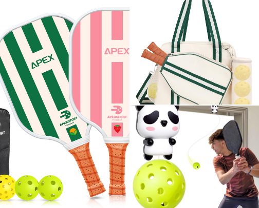 Must haves for Pickleball! cover photo collage