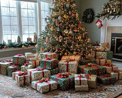 Toddler Christmas🎄 cover photo collage