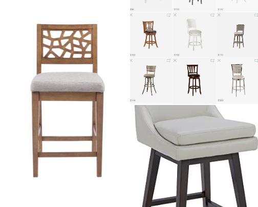 Bar Stools or is it Barstools? and Counter Stools cover photo collage