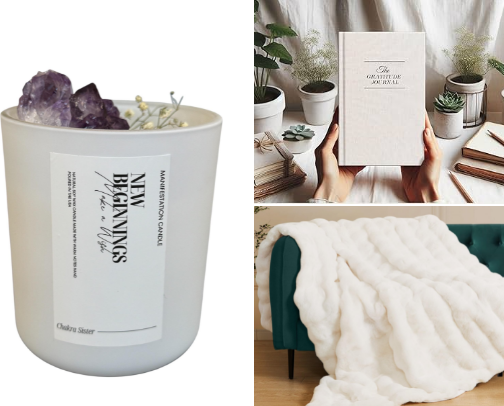 Creating a Dreamy Manifestation Evening cover photo collage