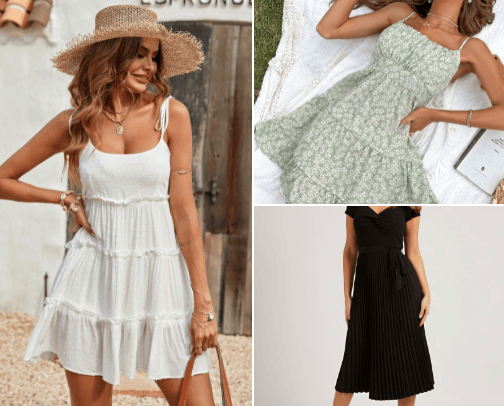 dresses 😍 cover photo collage