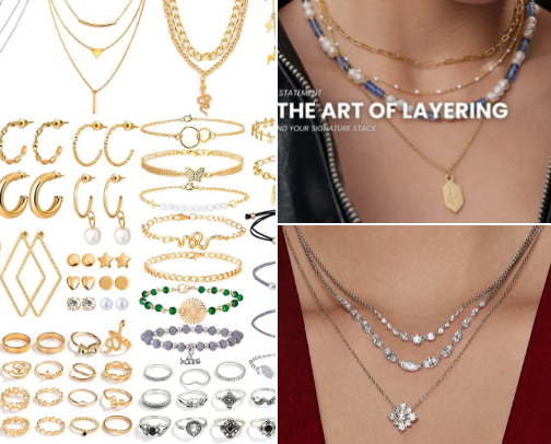 Nice affordable jewelry cover photo collage
