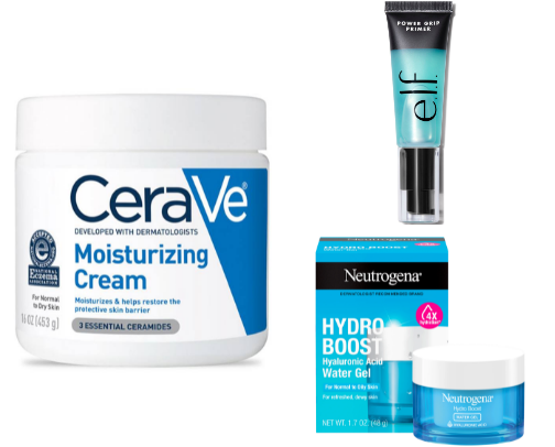 Makeup and Skincare Essentials for glowing skin cover photo collage