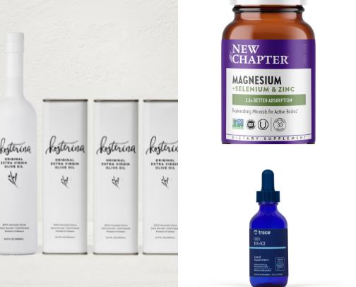 Glowing Goddess Supplements cover photo collage