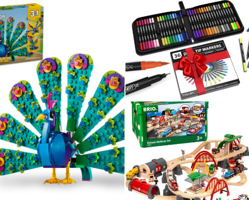 My Christmas Gift Guide for kids! 🎄🫶🏽 cover photo collage