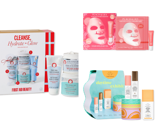 2025 beauty holidays gifts for her cover photo collage