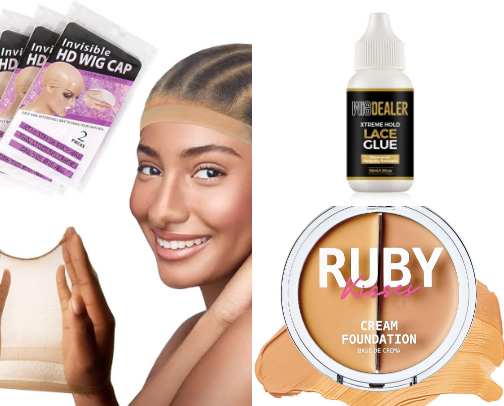 Wig Install Must Haves cover photo collage