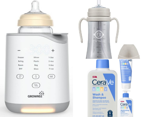 New mom's lifesaver cover photo collage