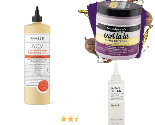 Curly Hair Products cover photo collage