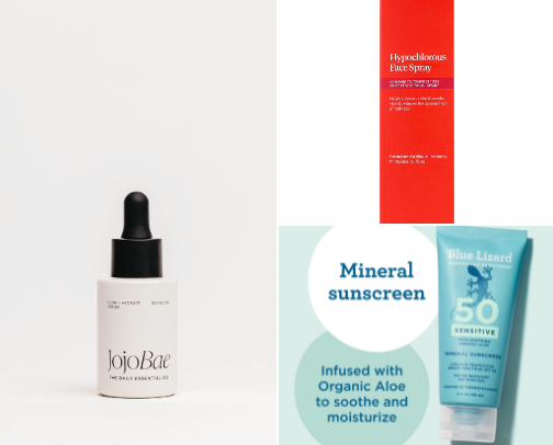 Summer Skincare Necessities cover photo collage