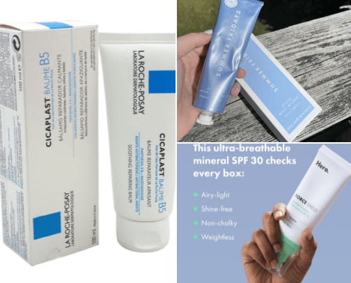 Skincare faves cover photo collage