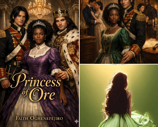 Clean Romance Novels cover photo collage