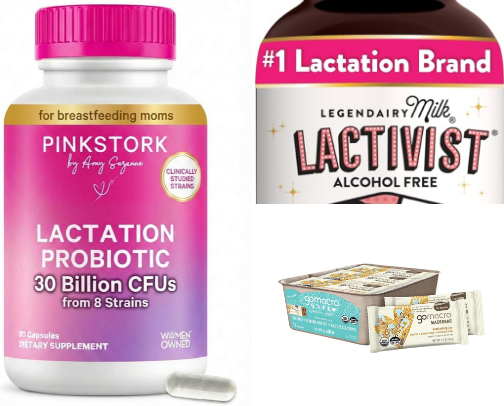 Lactation Support cover photo collage