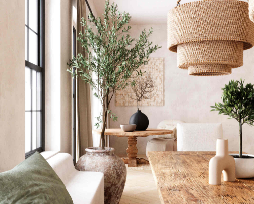 Modern Organic Minimalist Home Essentials and Decor cover photo collage