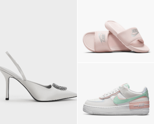 Women's Shoes cover photo collage