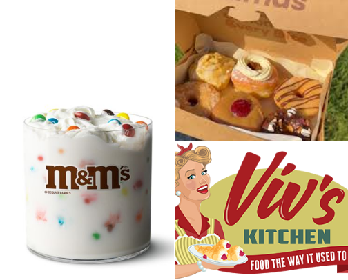 My Top Sweet Treats!!! cover photo collage