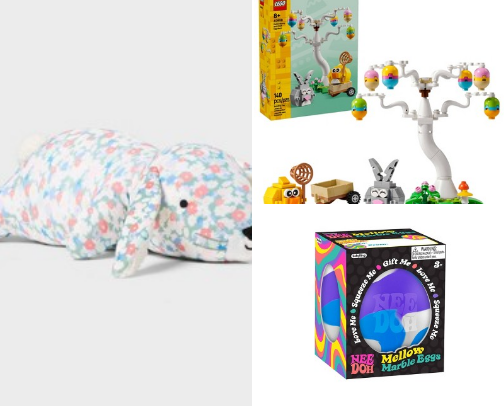 Target Easter finds to keep your kids engaged & off the screens cover photo collage