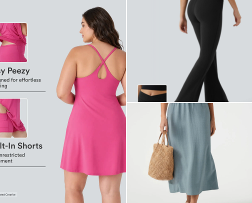 Halara Plus Size Favorites - Aesthetic & Comfy Activewear [Shopping] cover photo collage