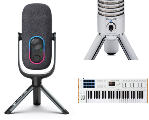 Music Gear To Make It Sound Crispy - Budget Edition cover photo collage