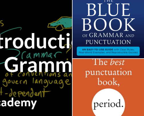 Proofreading Resource List cover photo collage