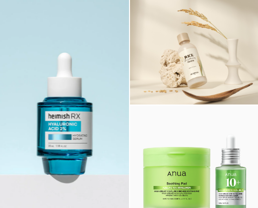 Best Korean cosmetics cover photo collage