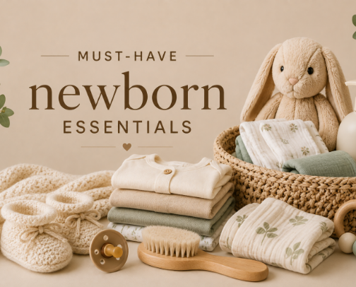 My Newborn Must-Haves cover photo collage